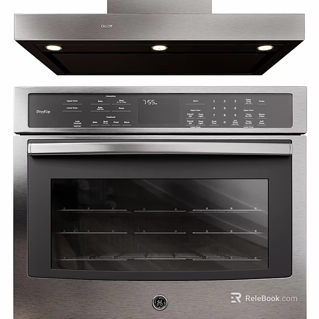 Fulgor Modern Stainless Steel Kitchen Oven With Digital Display And Interior Racks 3d model 