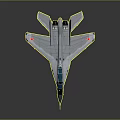 Silver Military Fighter Jet With Blue Tail Transparent Cockpit And Star Emblem