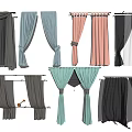 Various Colored Curtains With Different Styles And Designs For Home Decor