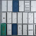 Diverse Hinged Doors With Classic And Modern Styles And Multiple Color Choices