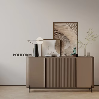Modern Entrance Cabinet 3d model