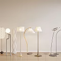 Modern Floor Lamps With Various Stylish Designs For Home Interior Decor