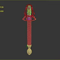 Industrial Equipment Featuring Vertical Copper Coil And Top Metal Framework Base