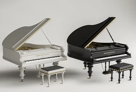 American Piano Steinmeier Piano Grand Piano 3d model