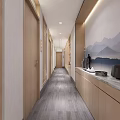New Chinese Front Desk 3d model
