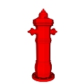 modern fire hydrant 3d model