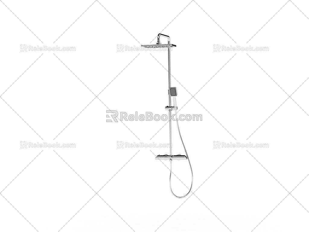 Shower head Large shower shower 3d model