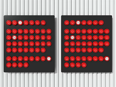 Modern Calendar Wall Decoration Calendar 3d model Modern Calendar Wall Decoration Calendar 3d model