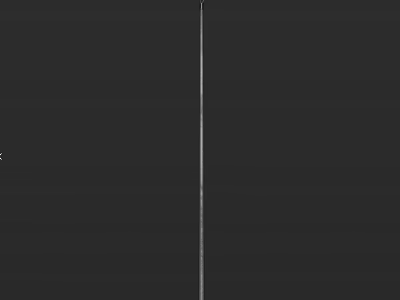 Tall Modern Post Outdoor Light for Garden Patio with Weatherproof Design and Bright Lighting 3d model