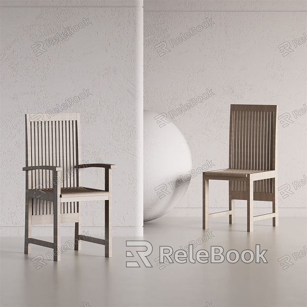 Modern Dining Chair Solid Wood Dining Chair model