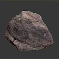 Rock Block Rock Block Rock Specimen Boulder Big Stone Block Rock Stratum Rock Stratum Rock Stratum Rock 3d model