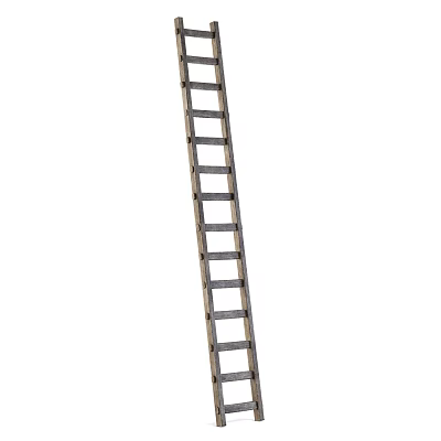 Sturdy Metal Ladder with Anti Slip Steps for Home Hardware Tools 3d model Sturdy Metal Ladder with Anti Slip Steps for Home Hardware Tools 3d model