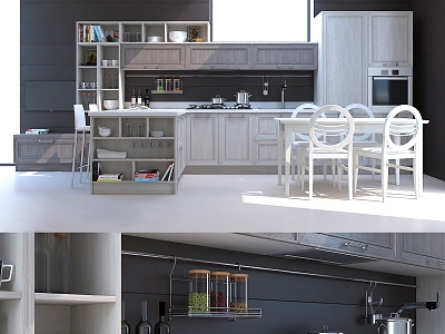 Kitchen Cabinets 3d model