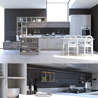 Kitchen Cabinets 3d model