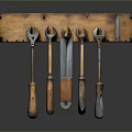 Tools Hardware Tools Processing Tools Furniture Realistic 3d model