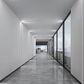 modern public office area open office 3d model