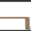 Veneta Cucine Minimalist Log Dining Table 3d model