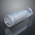 Military Missile Component With Metallic Casing And Guidance System