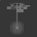 Modern Shower Faucet System With Handheld And Overhead Showerheads And Chrome Finish