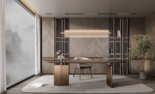 Modern Minotti Study 3d model