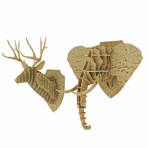 Modern Animal Wall Decorations Wall Decorations 3d model