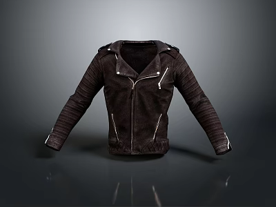 Jacket Leather Jacket Fashion Jacket Casual Jacket Windproof Jacket Windproof Jacket Denim Jacket Men Jacket 3d model