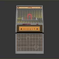 Game machine home game machine Nintendo game machine old game machine old game machine handle 3d model