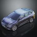 Sleek Purple Audi SUV With Modern Exterior Design And Glossy Finish