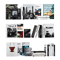 Various Books And Magazines With Diverse Themes Cover Art Portraits Landscapes And Automotive Content
