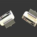 Modern game console Nintendo game console 3d model