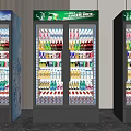 Modern Freezer Combination 3d model