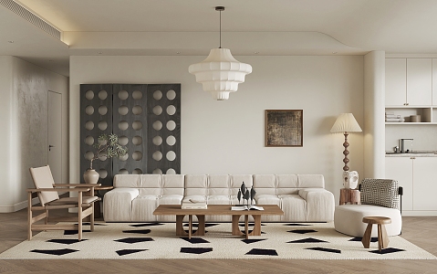 The Silent Living Room 3d model