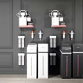 Modern Simple Design Daily Electrical Appliances Wall Mounted And Floor Standing White Pink Black