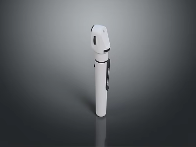 White Handheld Tactical Weapon With Compact Design And Modern Self Defense Features 3d model