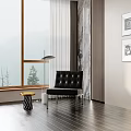 Inflatable Model As Stylish Decorative Element In Modern Living Room Interior Design