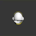 Sci-Fi Helmet Alien Helmet-Helmet High Tech Helmet Game Helmet Helmet 3d model