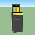 Haier Standing Water Dispensers With Black And Gold Modern Home Appliance Design
