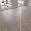 Various Wooden Flooring Designs Featuring Straight And Herringbone Patterns With Natural Wood Grain