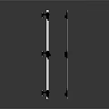 Modern bracket elbow bracket metal sheet 3d model