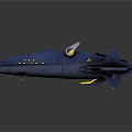 Modern Spaceship Spacecraft Spacecraft 3d model