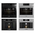 Bosch Kitchen Appliances Collection Featuring Ovens And Coffee Machine For Home Use