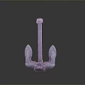 Heavy Duty Marine Anchor Essential for Water Transport Vessels Safe Mooring