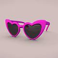 Pink Heart Shaped Fashion Jewelry Accessory For Trendy Style Statement