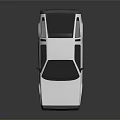 Vintage Silver Sports Car With Streamlined Design Black Roof And Headlights
