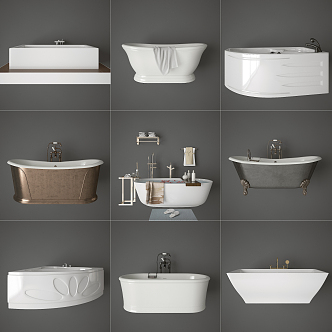 Modern Bathtub 3d model