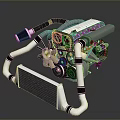 Premium Automotive Components Featuring Radiator Fan Metal Pipes And Engine Parts