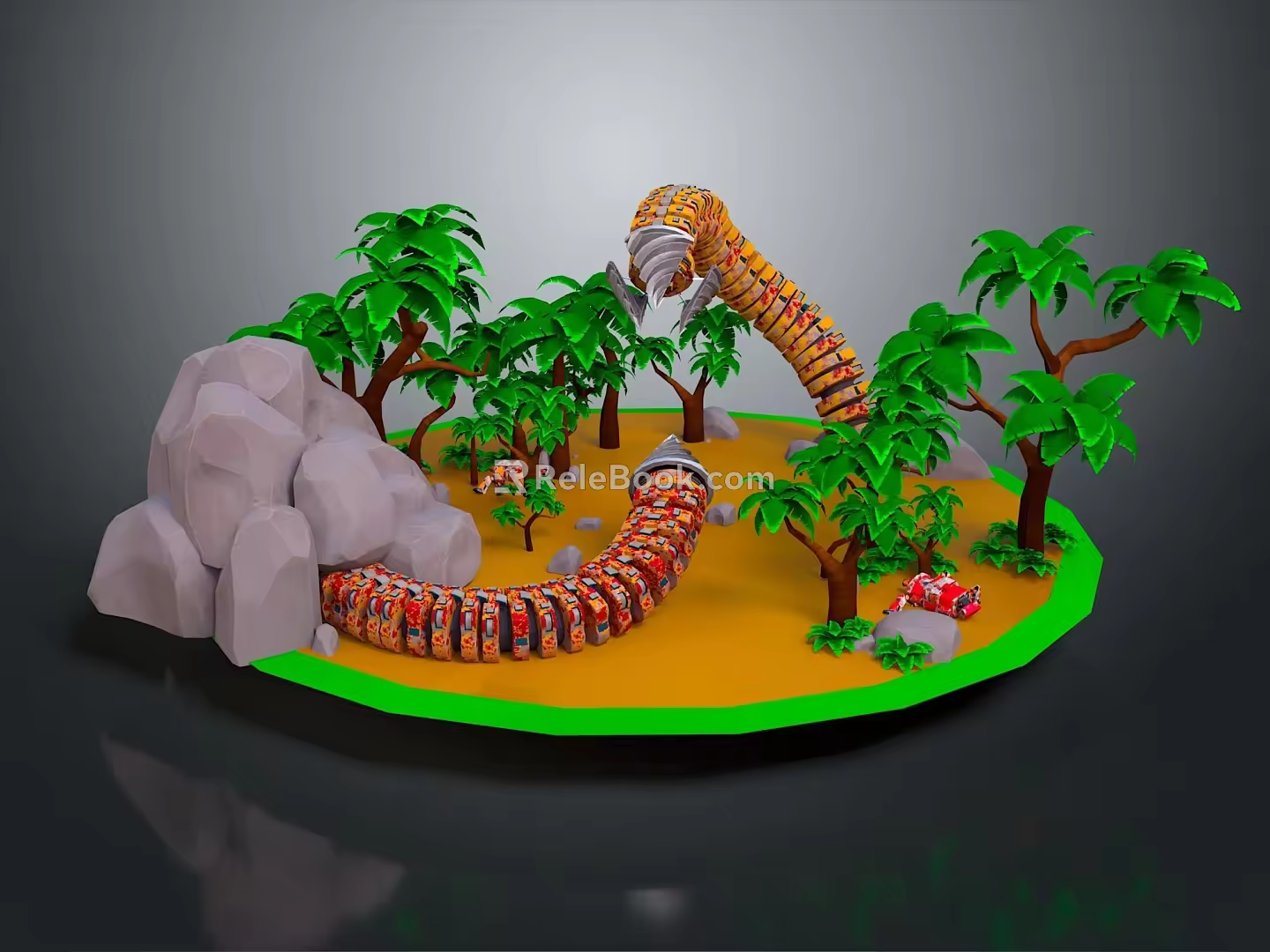 Game Environment Game Scene Fairy Tale Scene Fairy Tale Magic Scene Magic Item Fantasy Scene 3d model