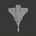 White Spacecraft Model With Red Star Emblem For Cosmos Exploration Missions