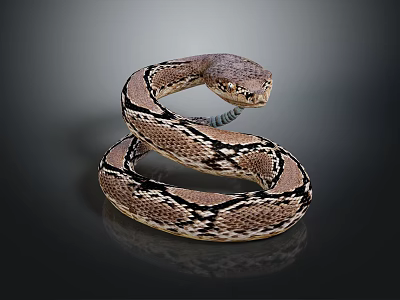 modern snake cobra venomous snake python 3d model modern snake cobra venomous snake python 3d model