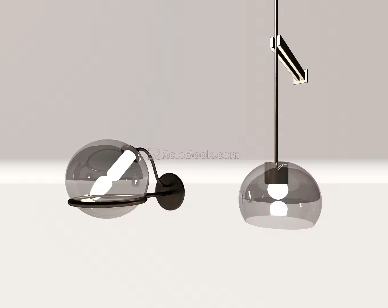 Lamp chandelier bedside lamp wall lamp 3d model